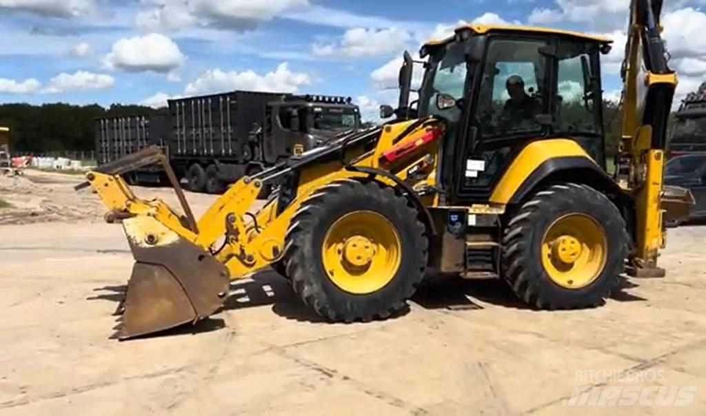 CAT 444 E 4x4 Traktorgravere