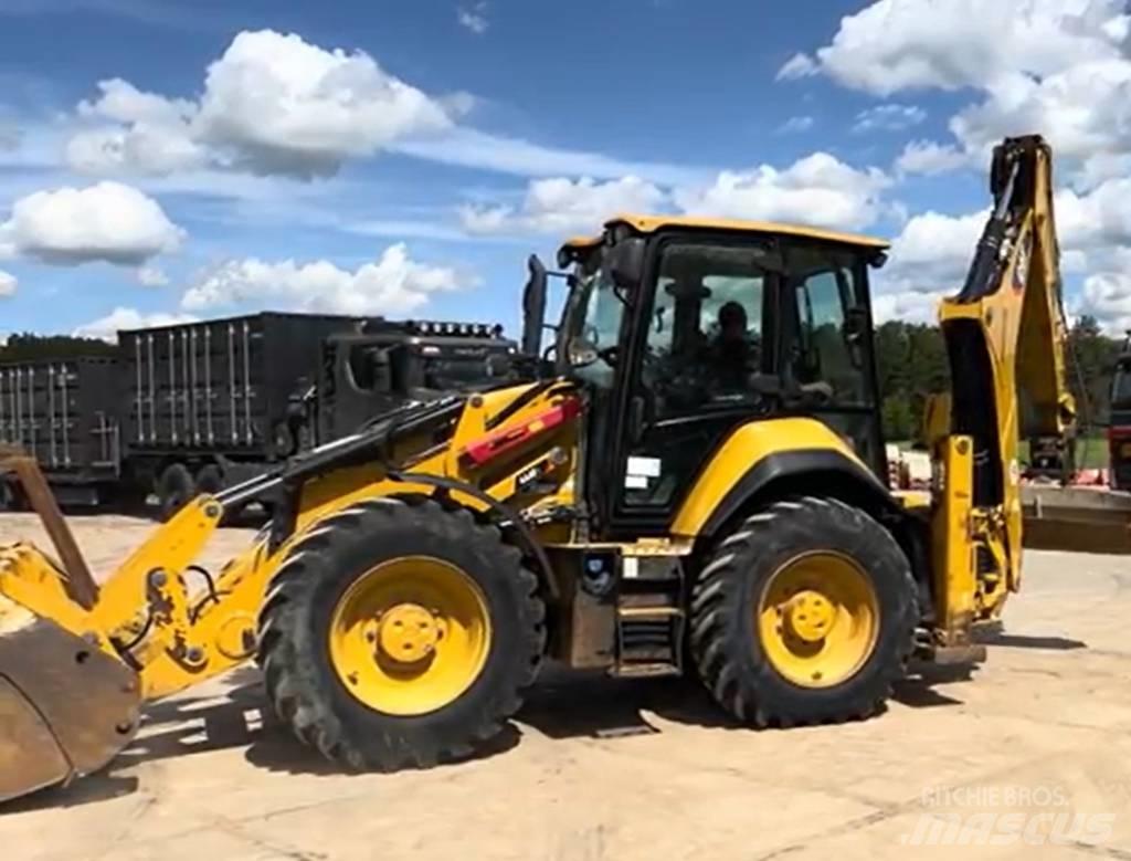 CAT 444 E 4x4 Traktorgravere