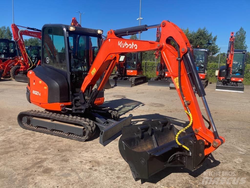 Kubota KX027-4 Minigravere <7t