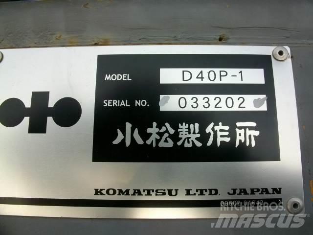 Komatsu D 40 P Dozere Beltegående