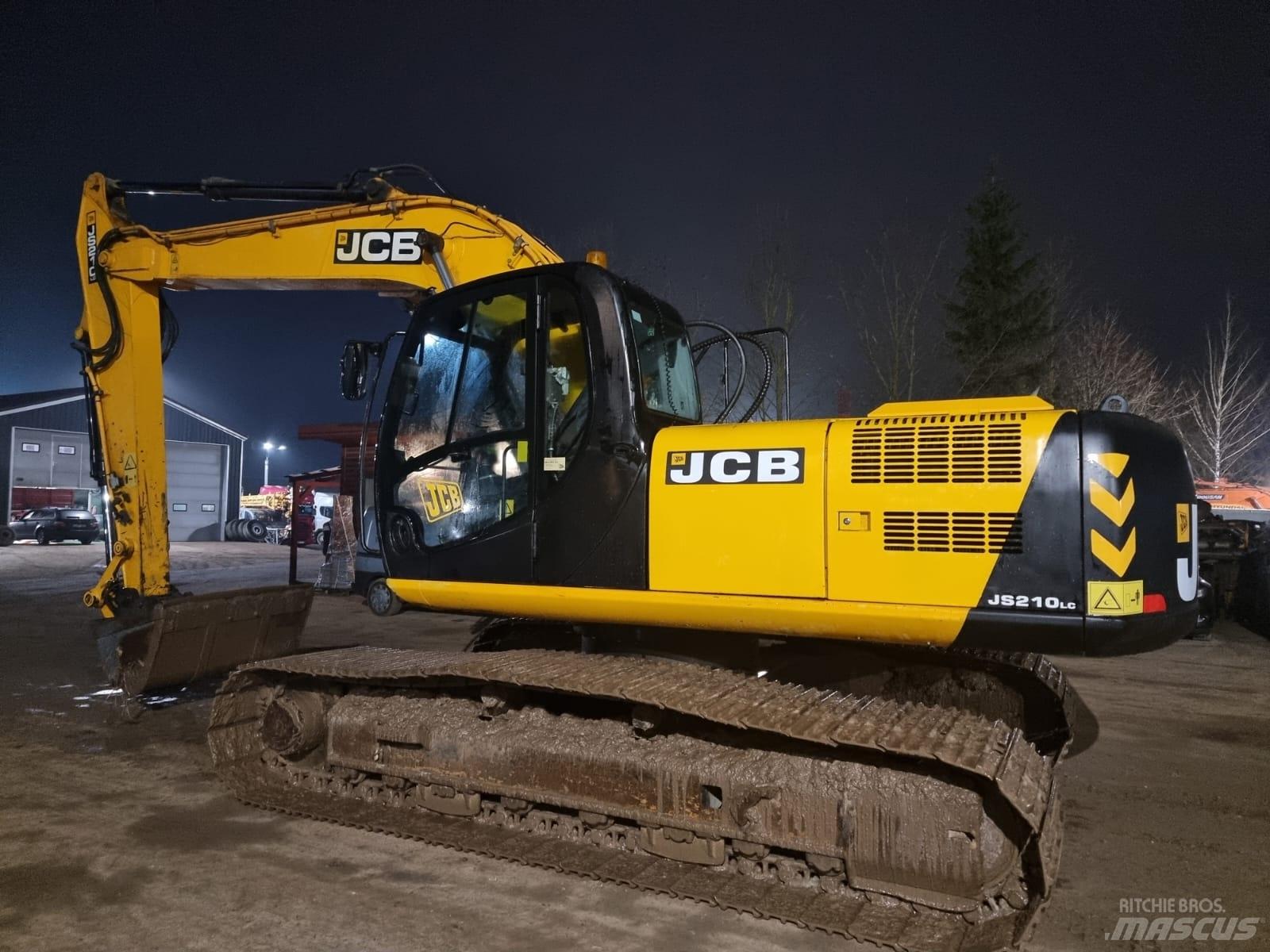JCB JS 210 LC Beltegraver