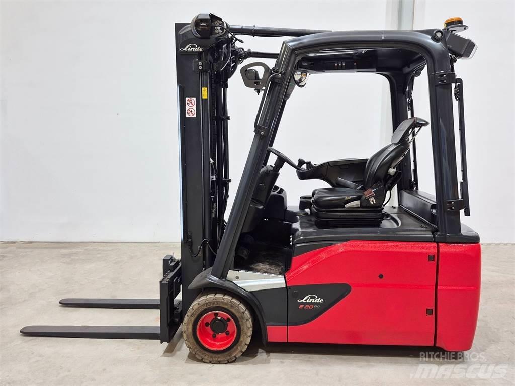 Linde E20L 02 386 Elektriske trucker