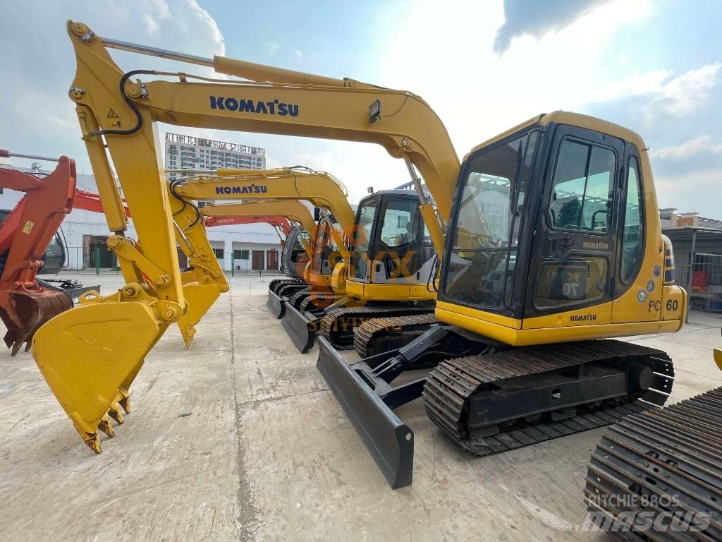 Komatsu PC 60 Minigravere <7t