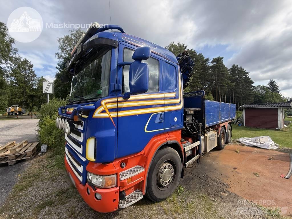 Scania R 420 LB Kranbil