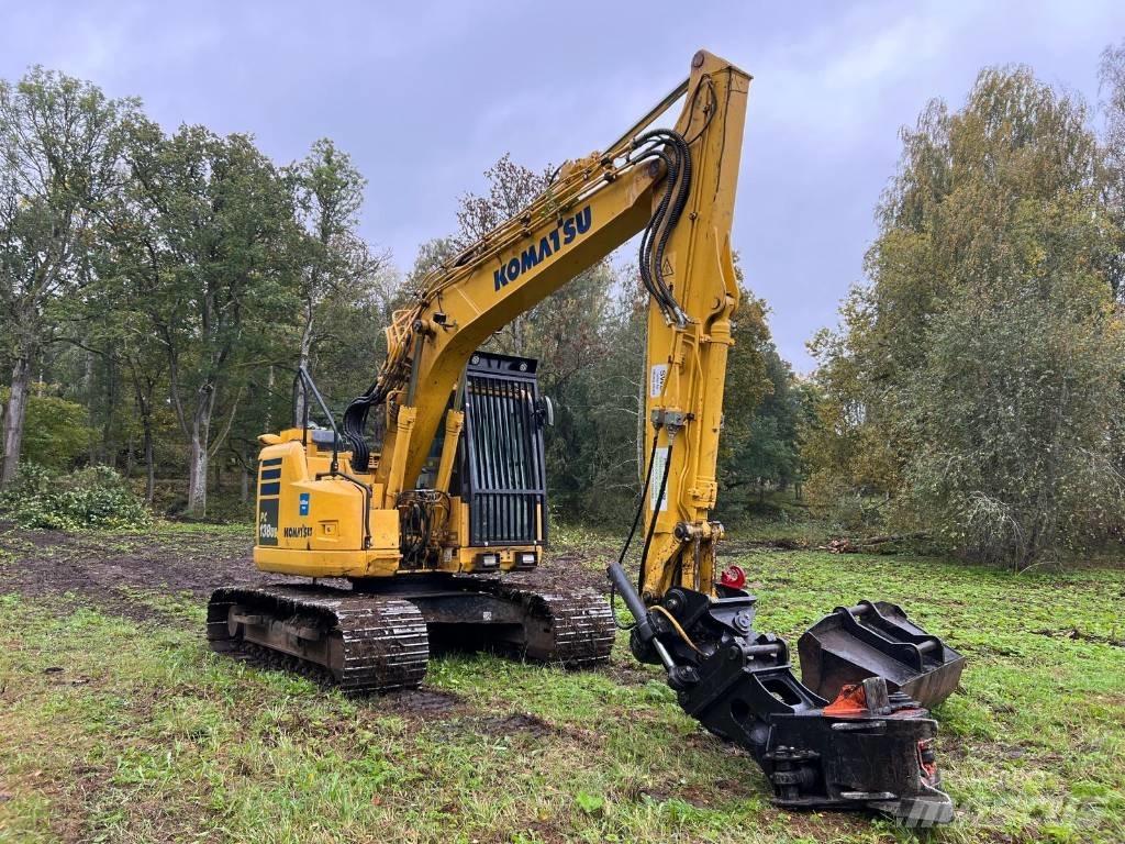 Komatsu PC138US-11 Beltegraver