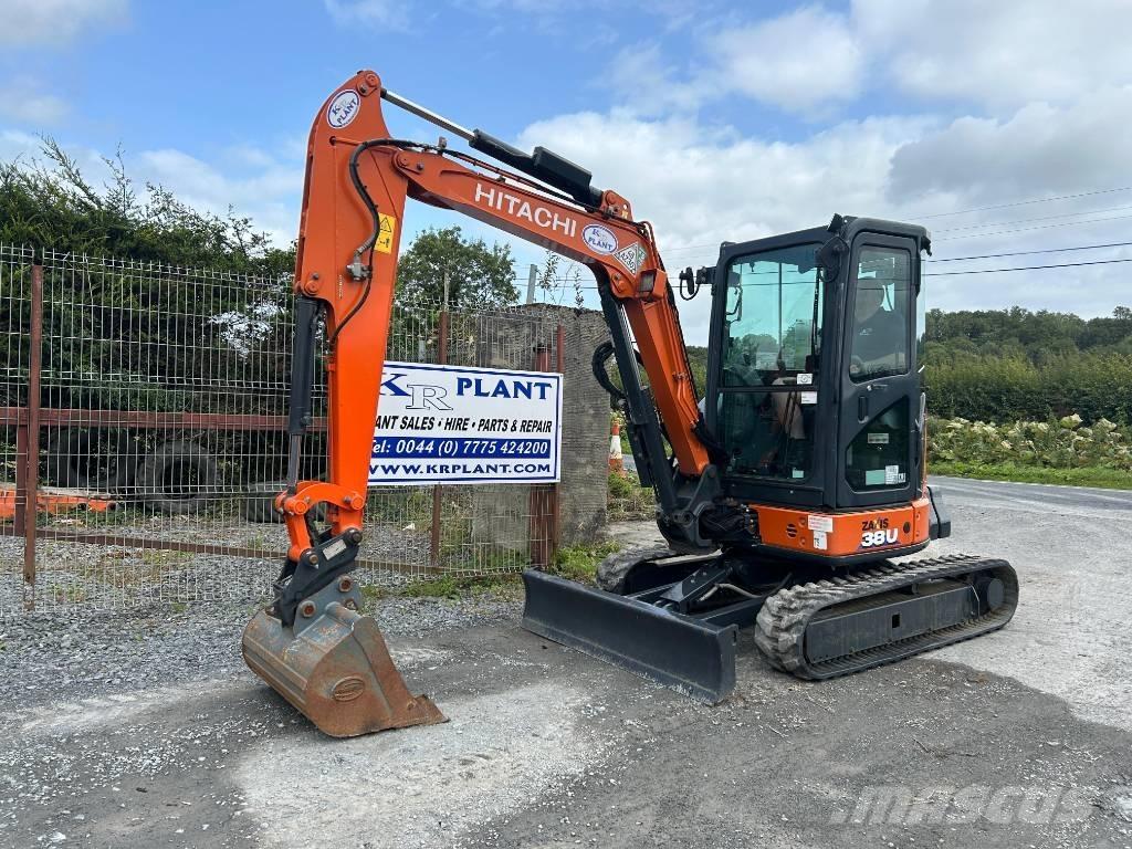 Hitachi ZX 38 U-6 Minigravere <7t