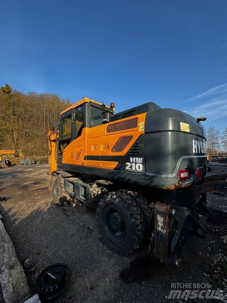 Hyundai HW 210 Hjulgravere