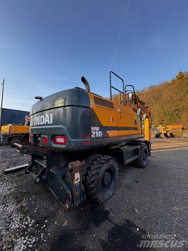 Hyundai HW 210 Hjulgravere