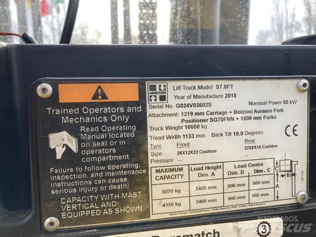 Hyster S7.0FT Diesel Trucker