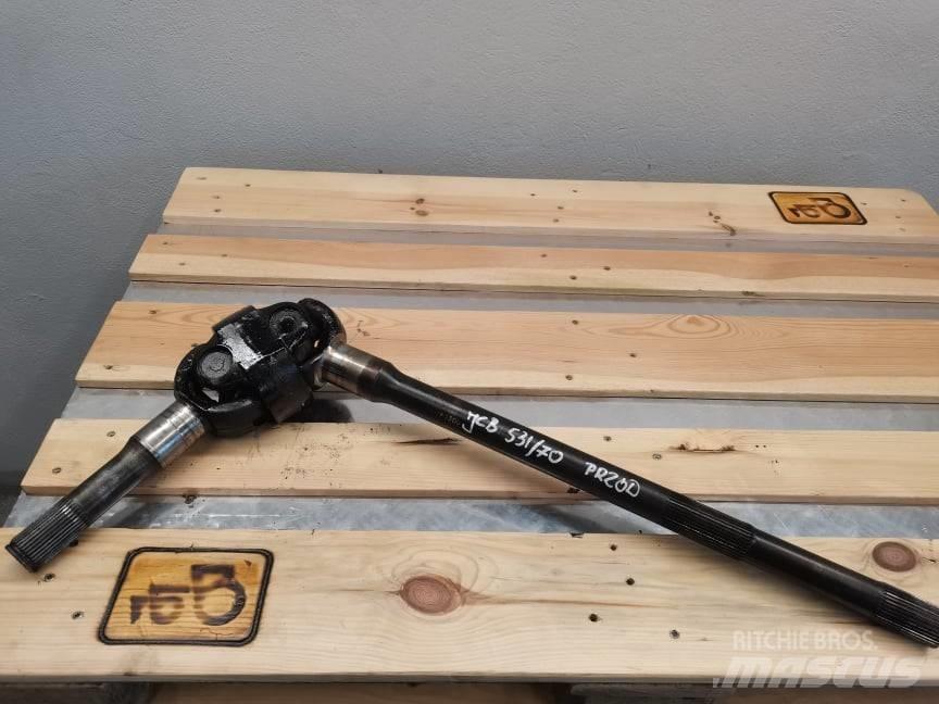 JCB 527 front axle Aksler