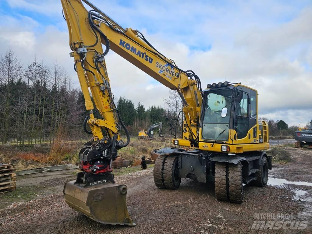 Komatsu PW148-8 Hjulgravere
