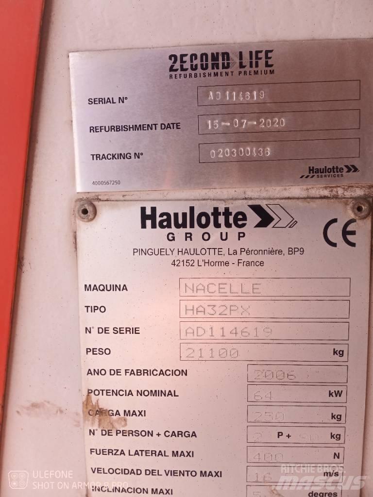 Haulotte HA 32 PX Leddede bomlifter