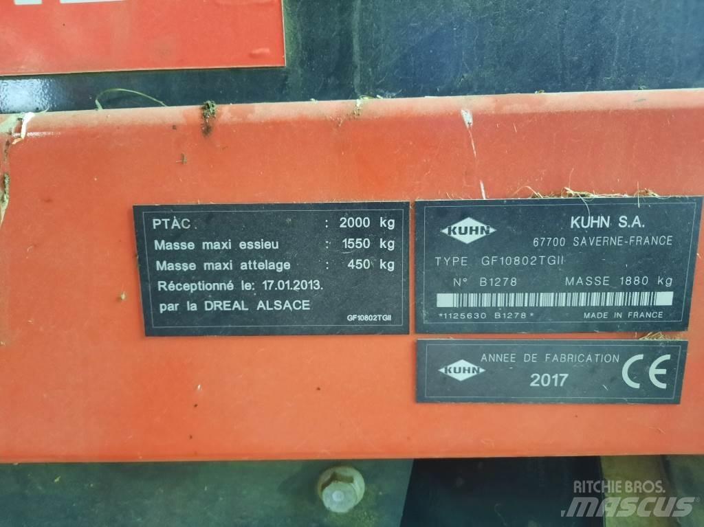 Kuhn Gf10802 tg2 Raker og høyvendere