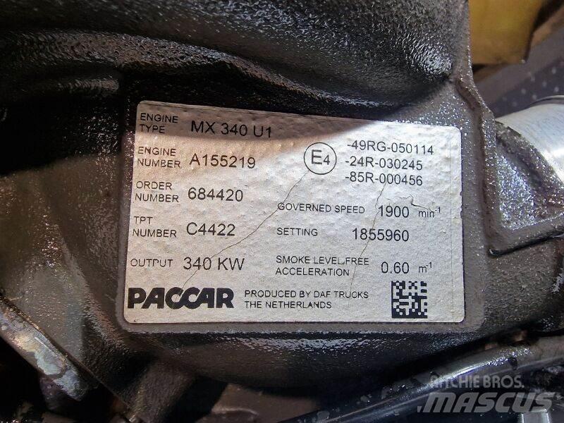 Paccar MX340U1 Motorer