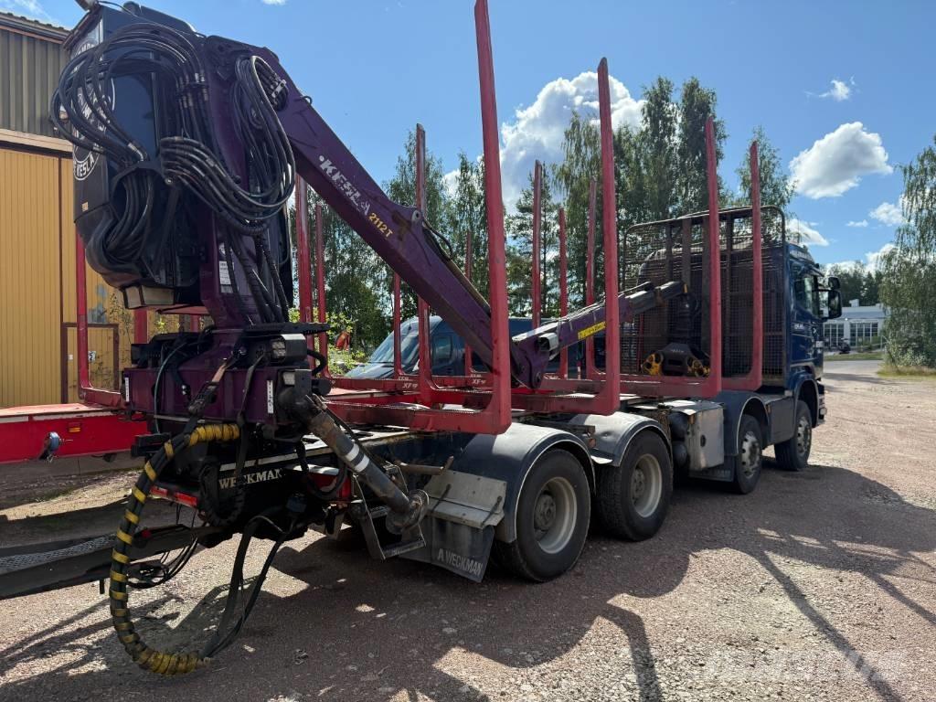 Scania R 580 Tømmerbiler