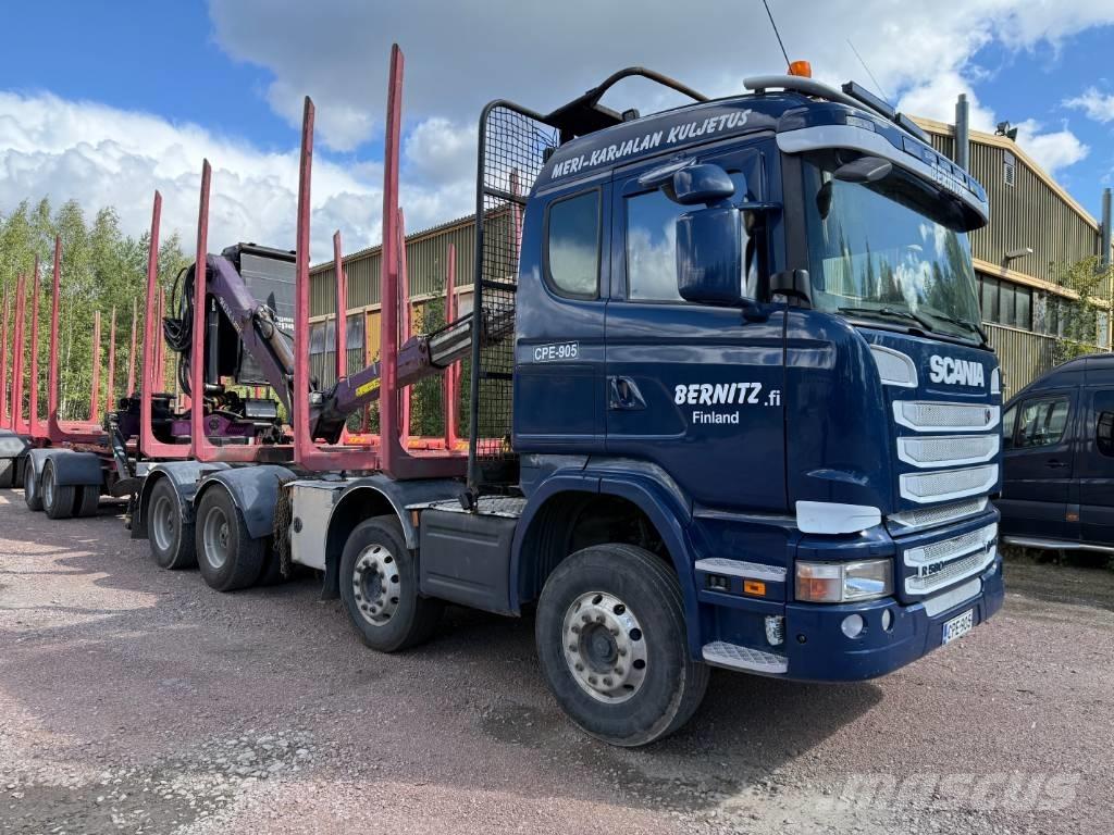 Scania R 580 Tømmerbiler