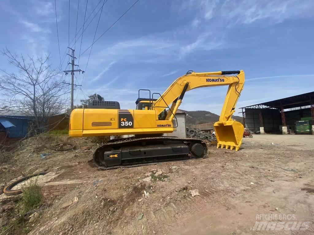 Komatsu PC350 Beltegraver