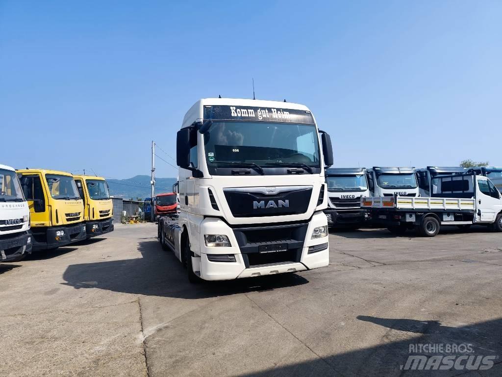 MAN TGX 26.440 Flatvogn med vinsj