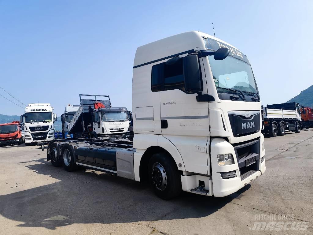 MAN TGX 26.440 Flatvogn med vinsj