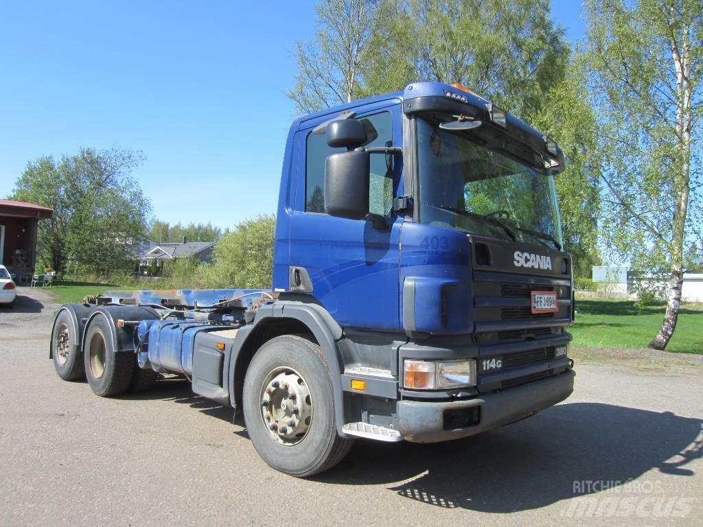 Scania P114 GB Kabelløft lastebiler