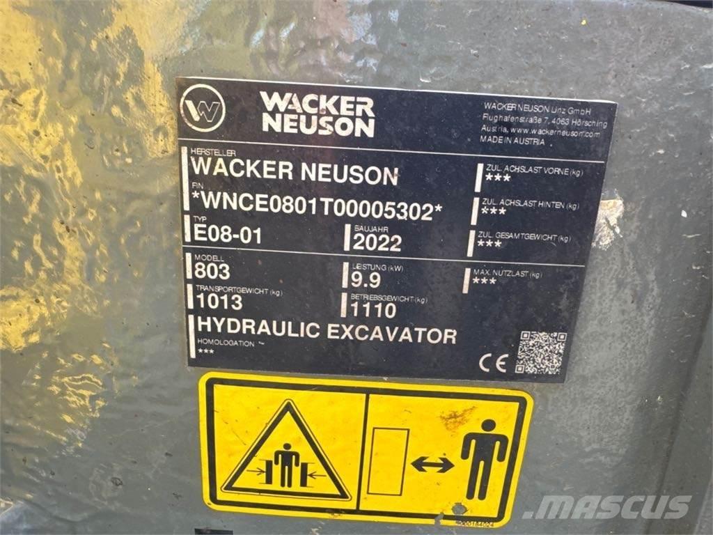 Wacker Neuson 803 Beltegraver