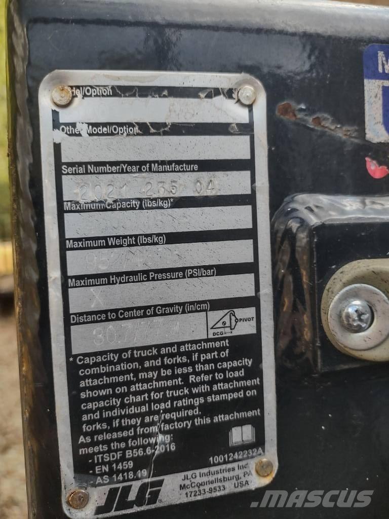 JLG X 13 JP Andre komponenter