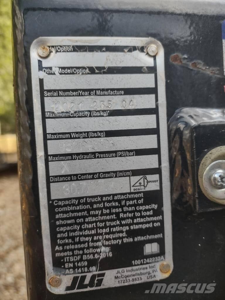 JLG X 13 JP Andre komponenter