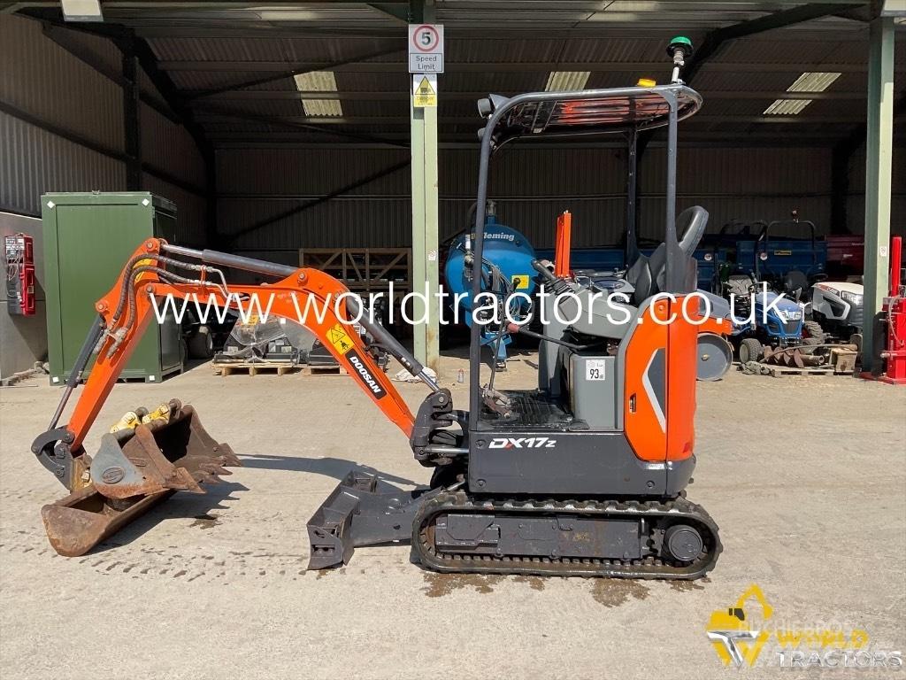 Doosan DX 17 Minigravere <7t