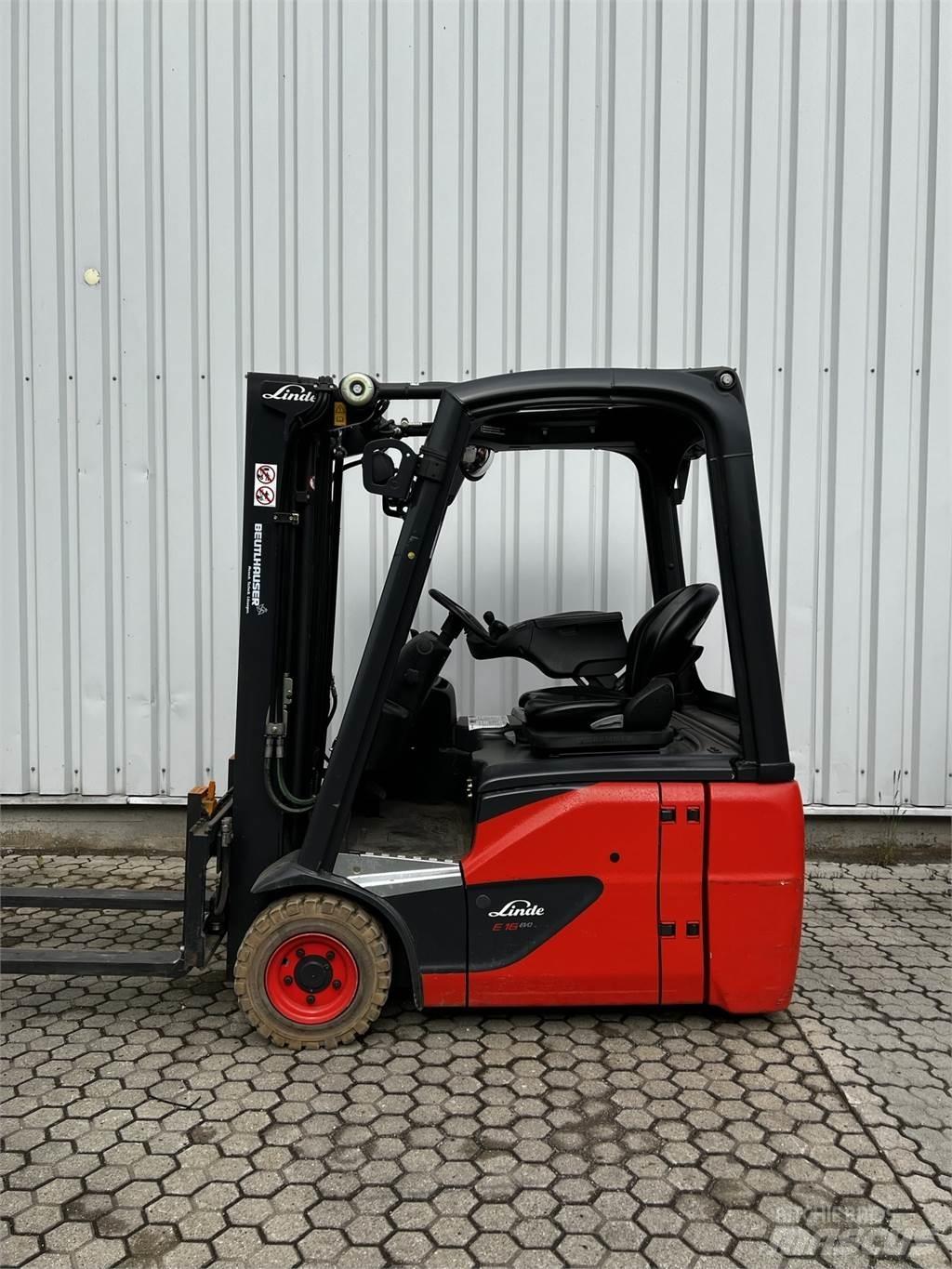 Linde E16C Elektriske trucker