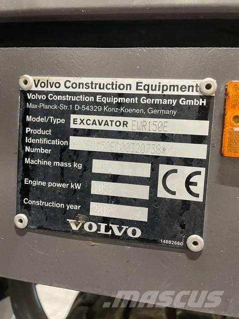 Volvo EWR150E Hjulgravere