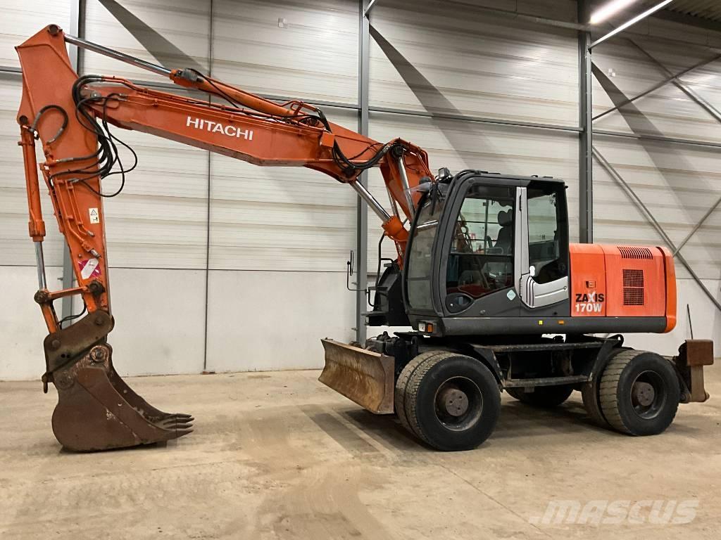 Hitachi ZX 170 W-3 Hjulgravere
