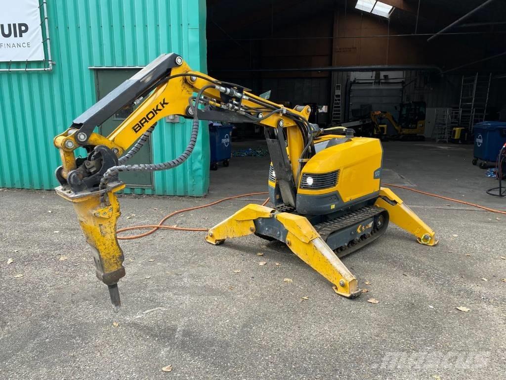 Brokk 170 Gravemaskiner for riving