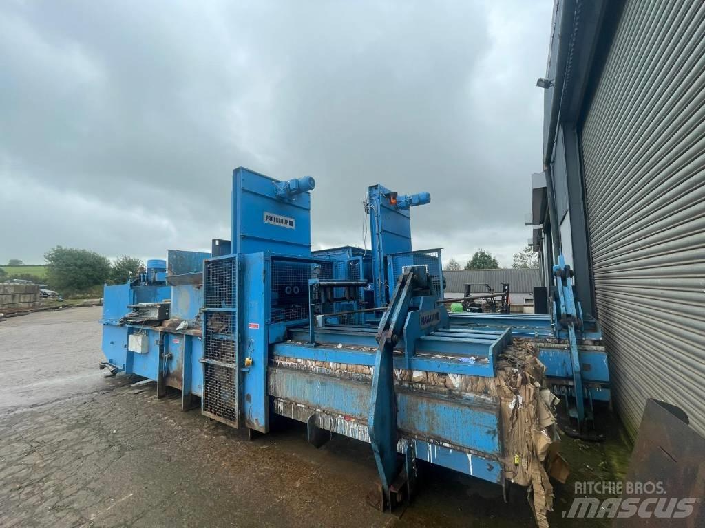  baler press paal Avfallskomprimatorer