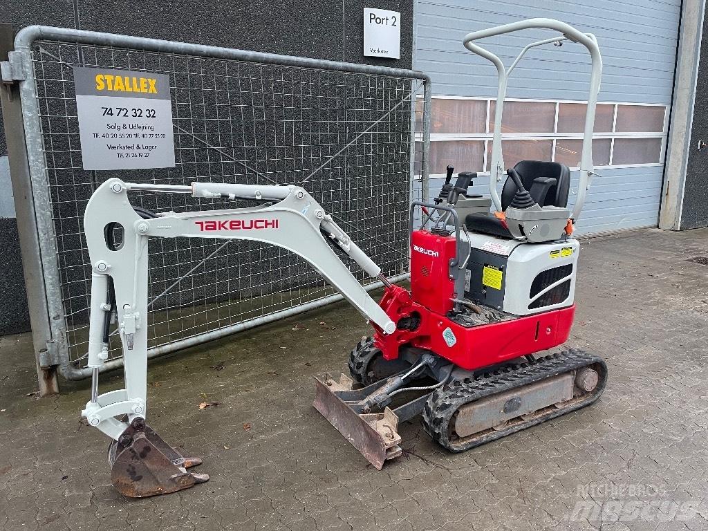 Takeuchi TB210R Minigravere <7t