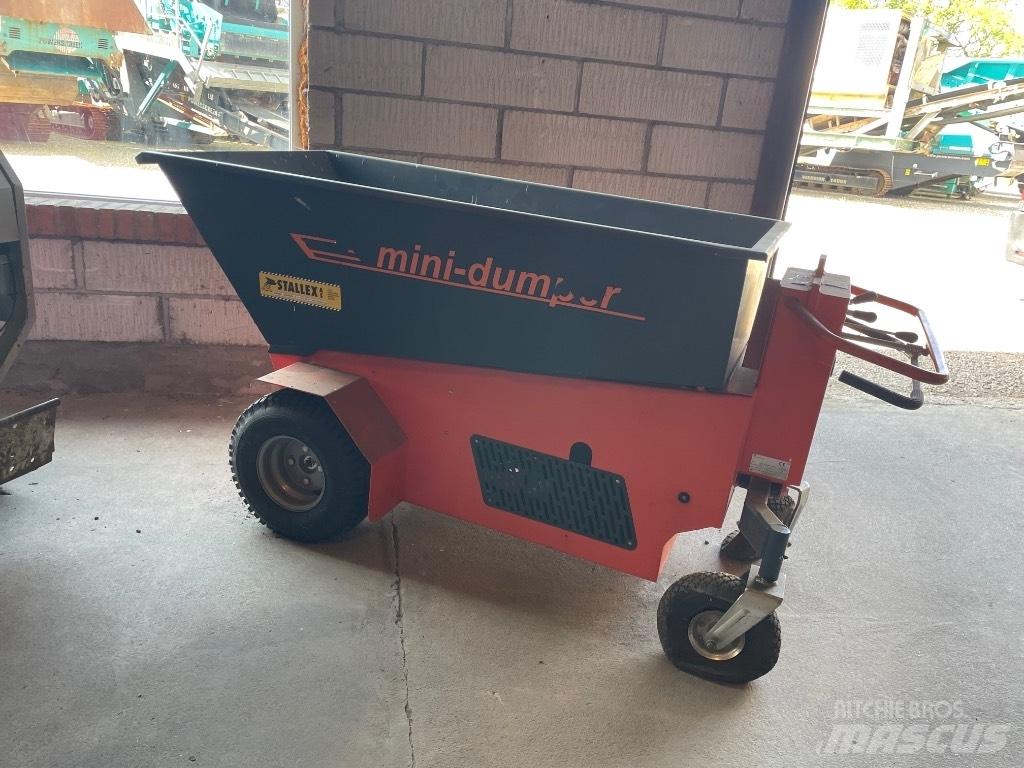 RCD 1100E motorbør Mini dumpere