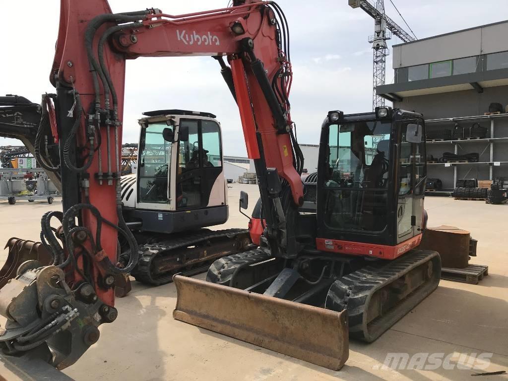 Kubota KX 080-4 Midigravere 7 - 12t