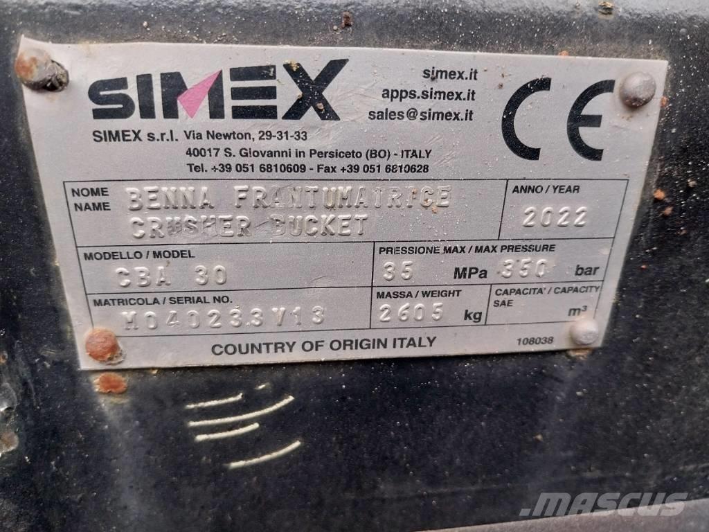 Simex CBA 30 Andre komponenter