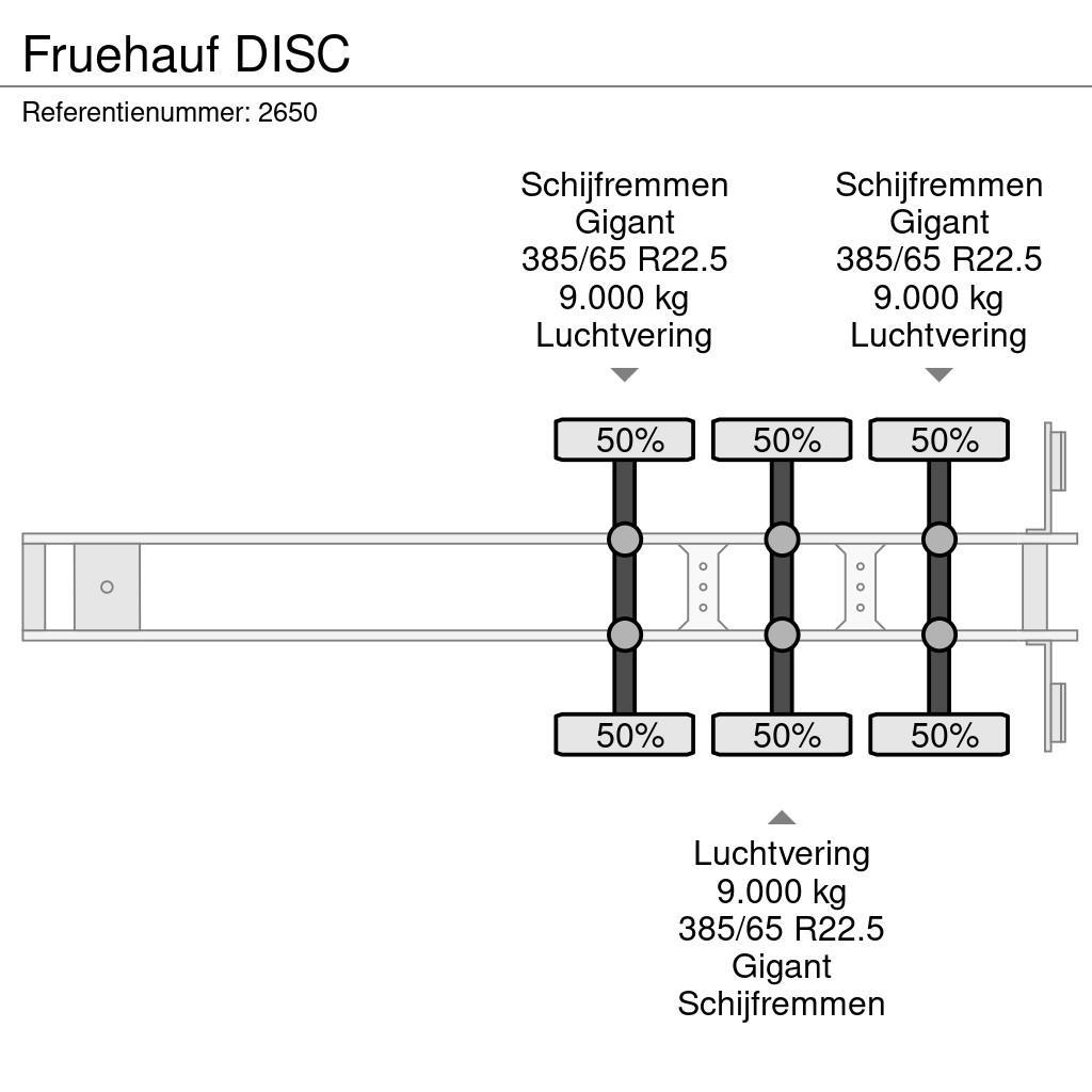 Fruehauf DISC Gardintrailer