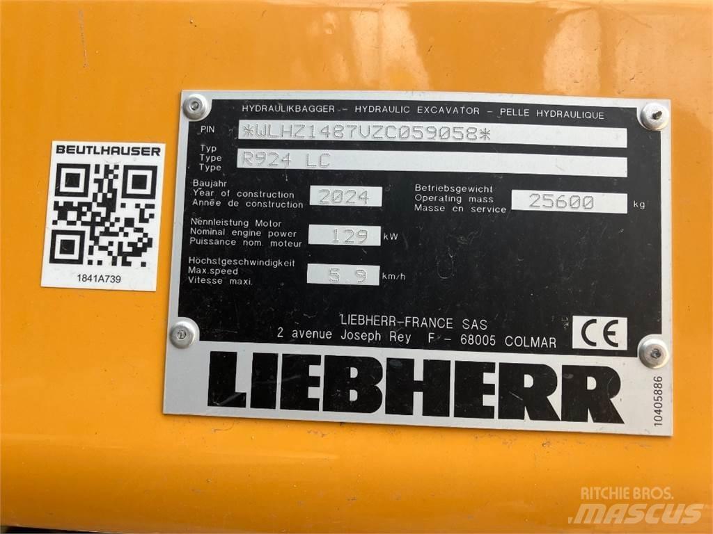Liebherr R924 Beltegraver