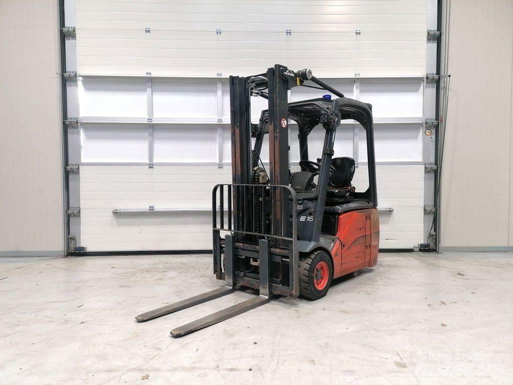 Linde E16C-01 Elektriske trucker