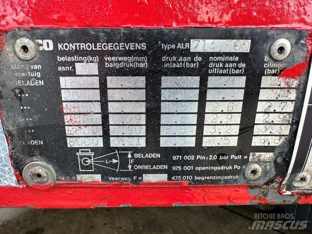 Jumbo MV 160 L Planhengere semi