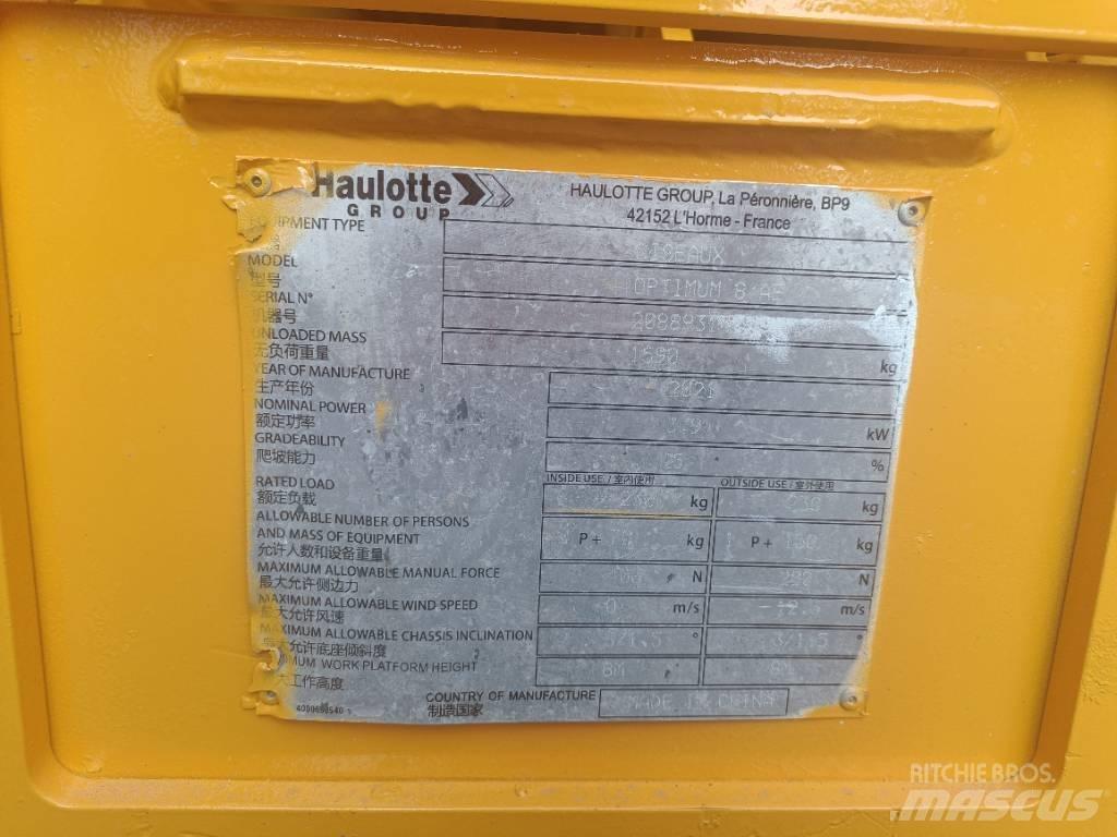 Haulotte OPTIMUM 8 Sakselifter
