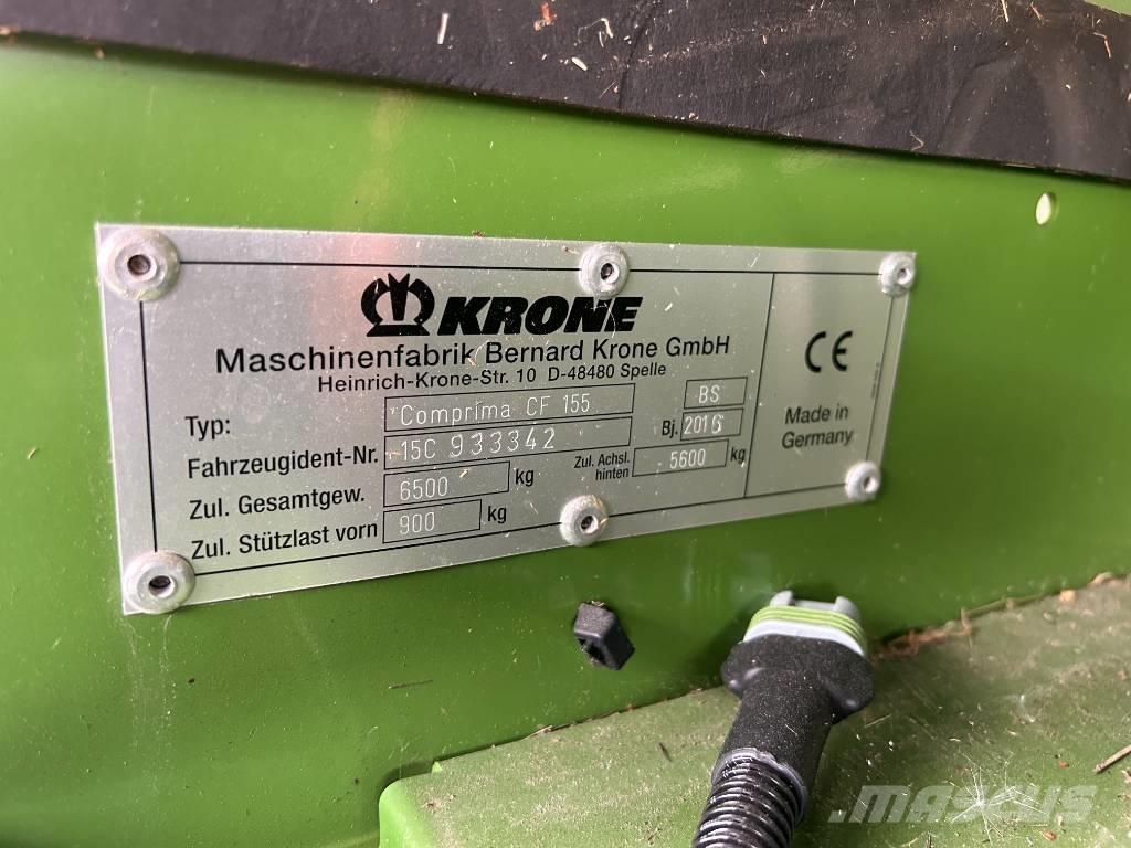 Krone CF155XC Rundballepresser