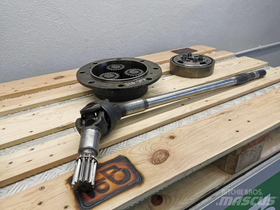 JLG 307 portal axle Aksler