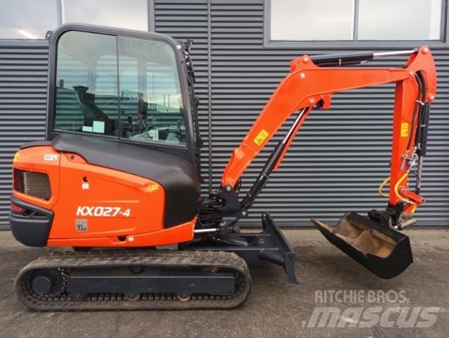 Kubota kx027-4 Minigravere <7t