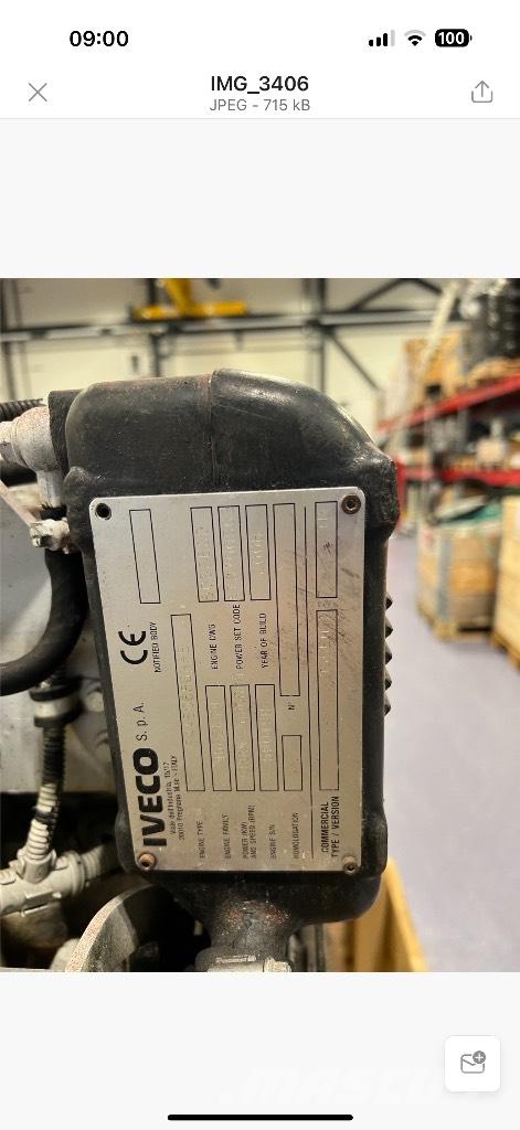 Iveco Innbordsmotor Marine motor enheter