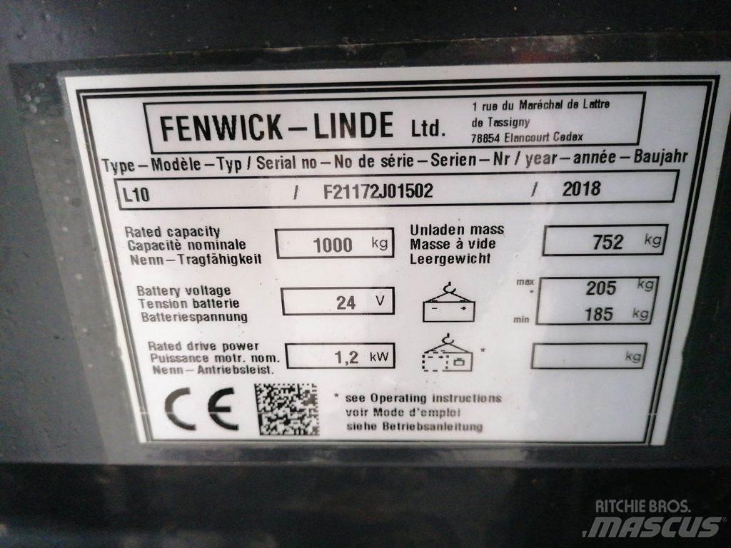 Linde L10 Ledestablere