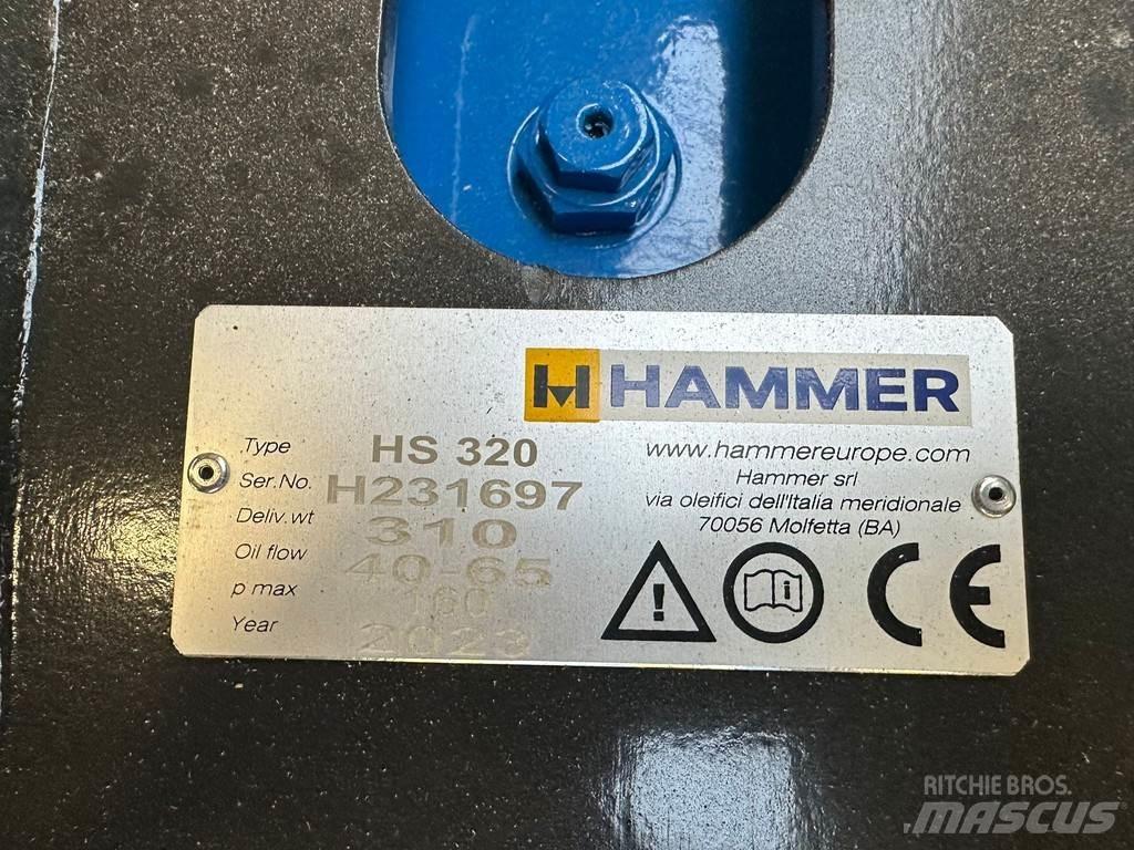 Hammer HS320 Hydrauliske hammere
