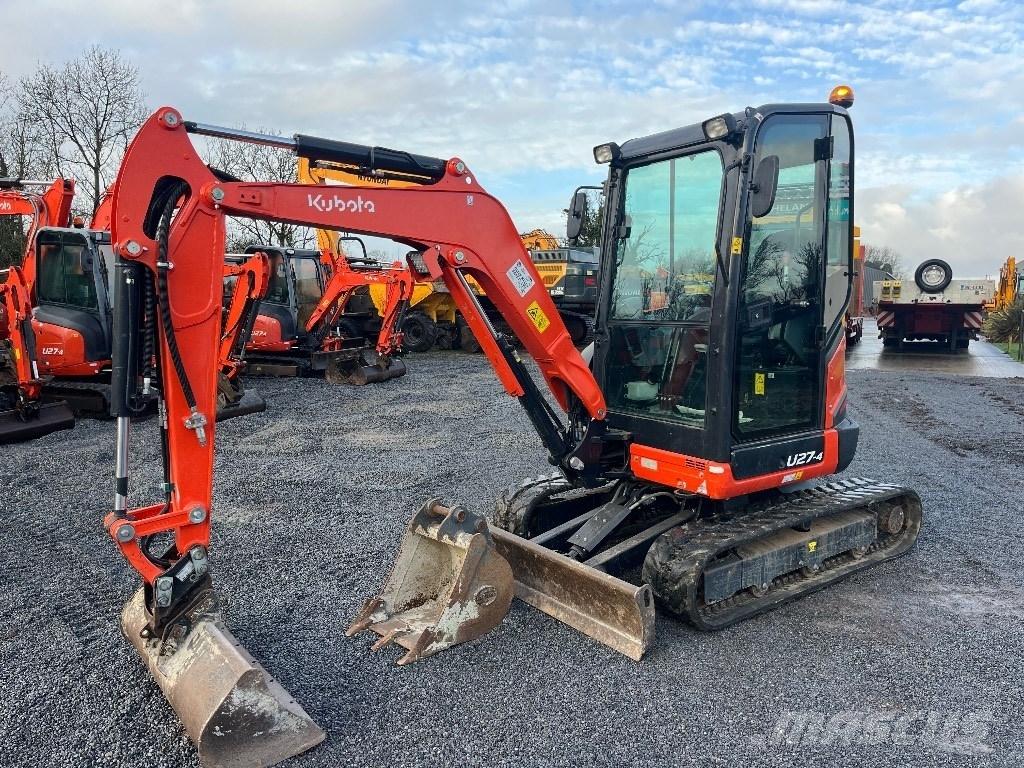 Kubota U 27-4 Minigravere <7t