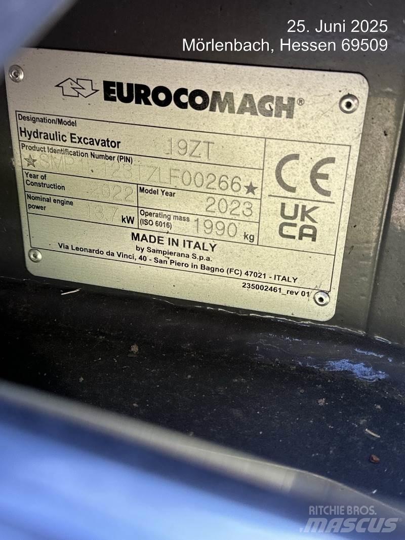 Eurocomach 19ZT Minigravere <7t